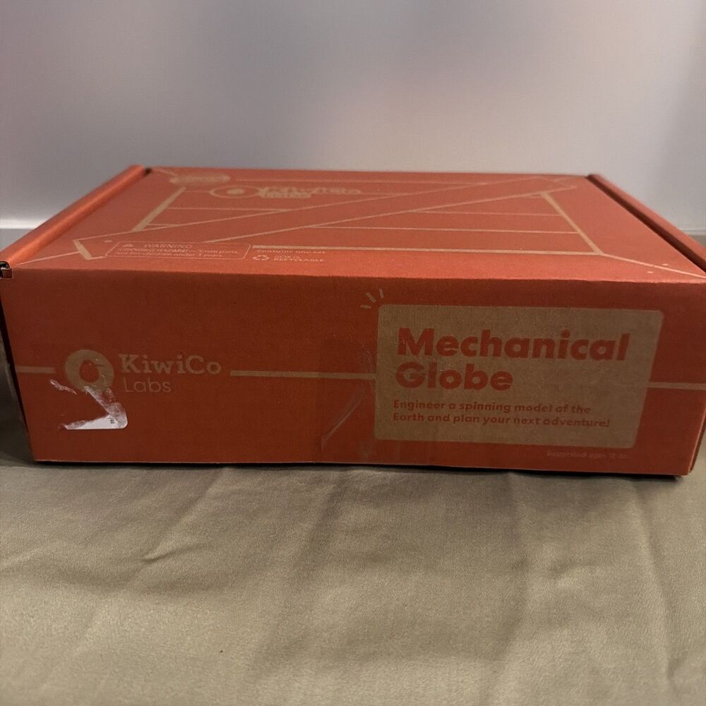 Kiwi Co Labs Mechanical Globe New Sealed Box Ages 14 To 104